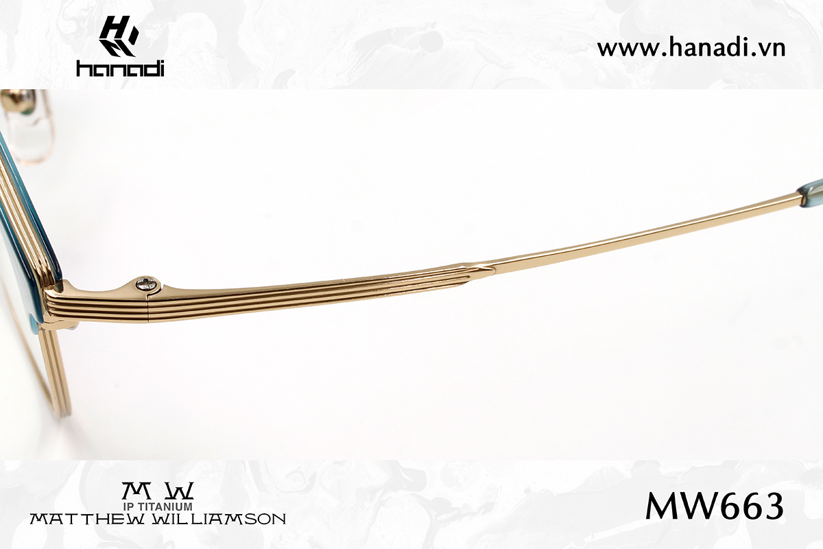 G. TITANIUM MATTHEW WILLIAMSON MW/663