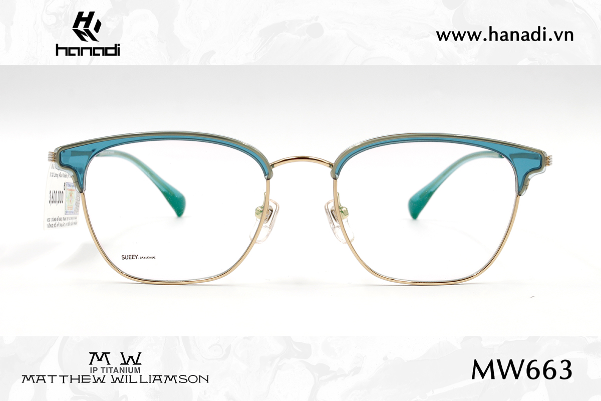 G. TITANIUM MATTHEW WILLIAMSON MW/663