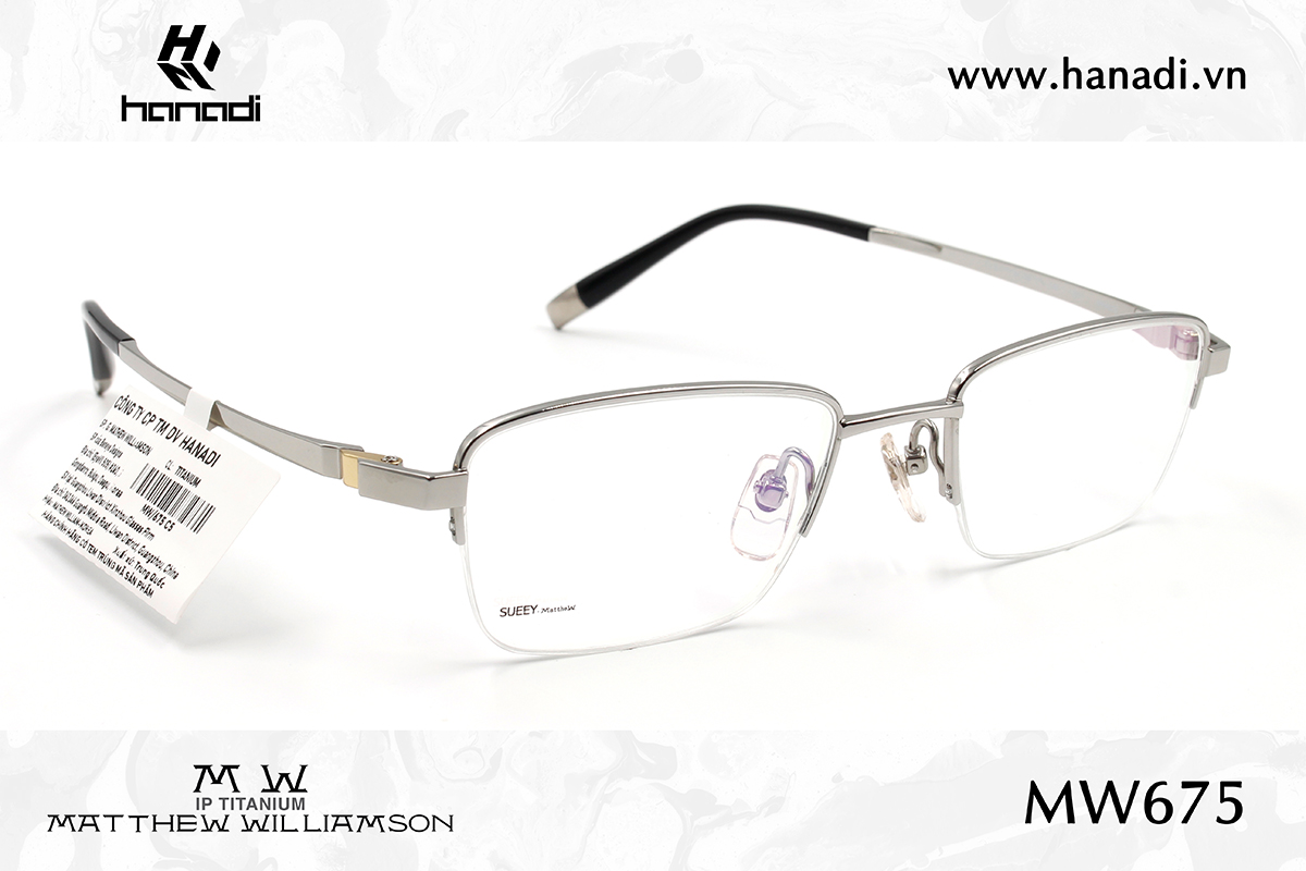 G. TITANIUM MATTHEW WILLIAMSON MW/675