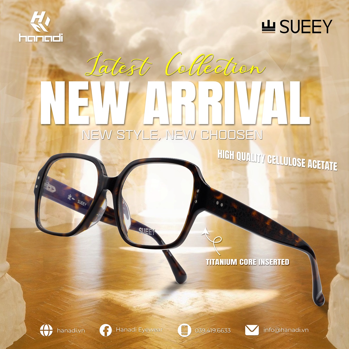 SUEEY NEW STYLE OF HIGH QUALITY CELLULOSE ACETATE