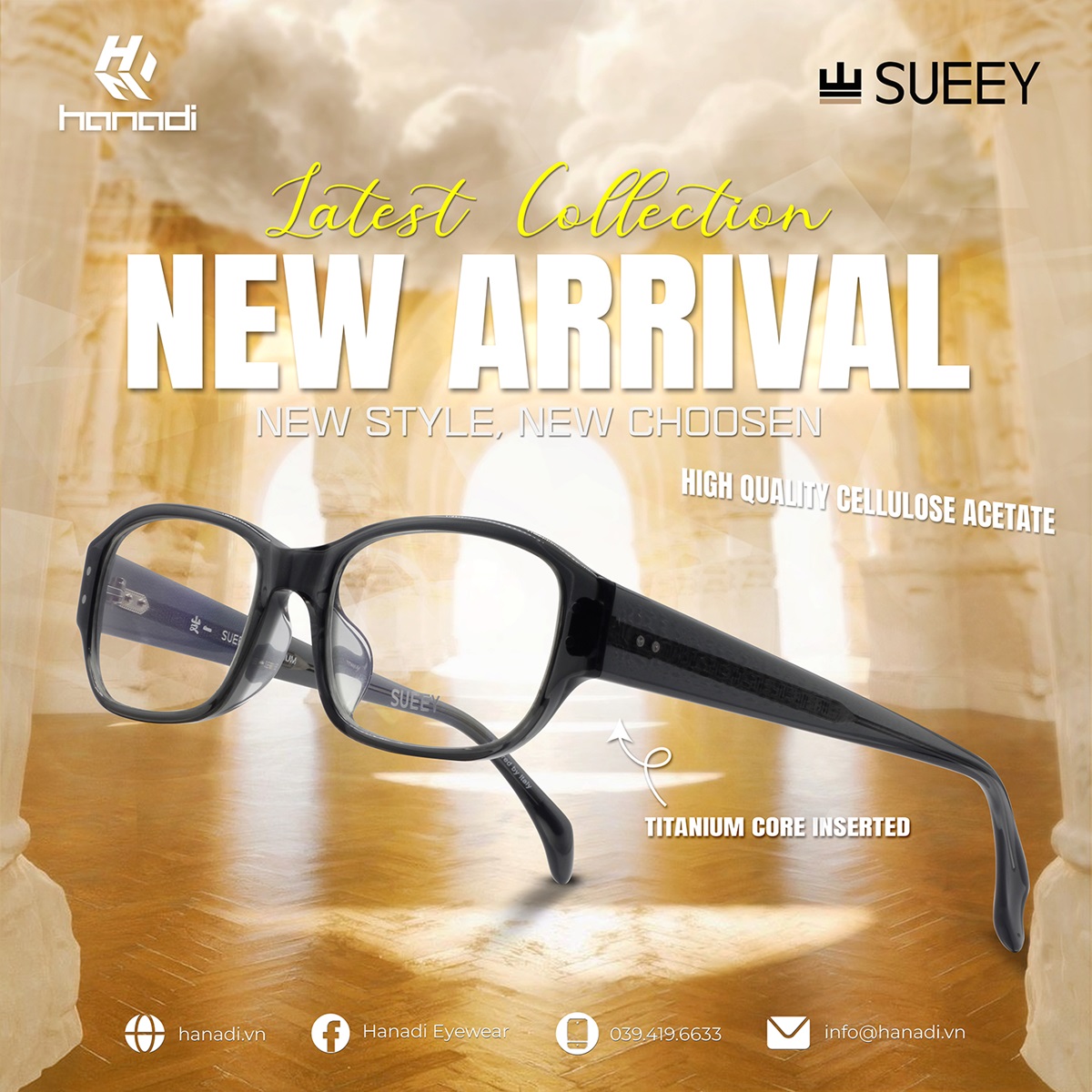 SUEEY NEW STYLE OF HIGH QUALITY CELLULOSE ACETATE