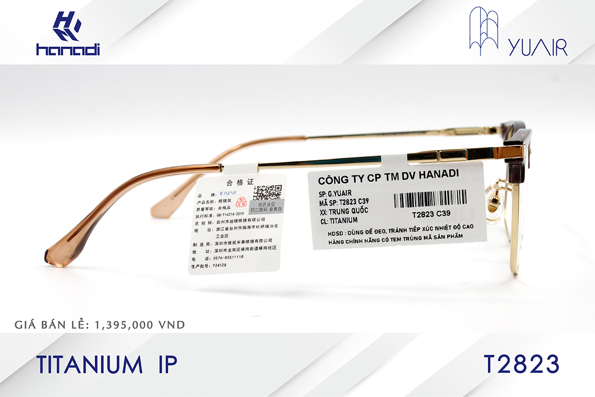 GỌNG TITANIUM YUAIR T2823