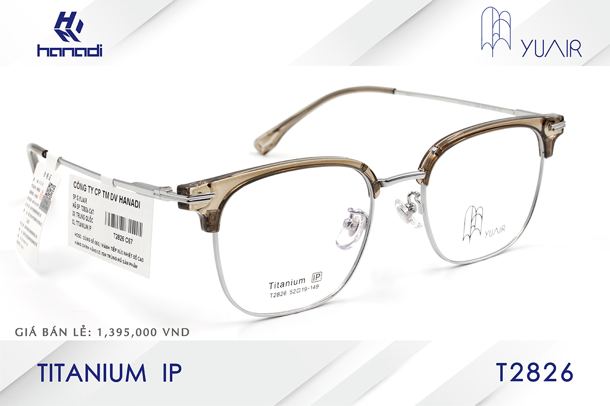 GỌNG TITANIUM YUAIR T2826