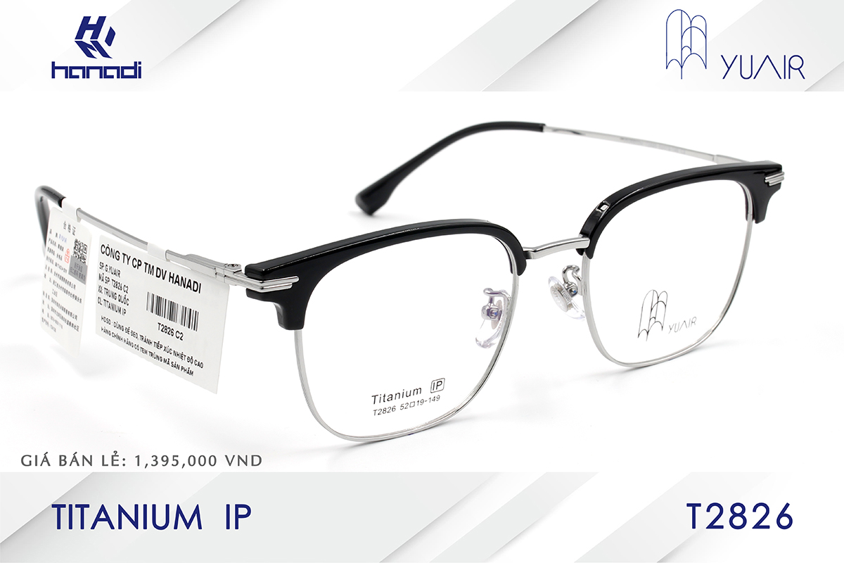 GỌNG TITANIUM YUAIR T2826