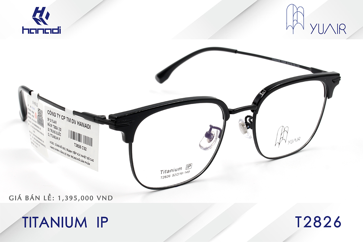 GỌNG TITANIUM YUAIR T2826