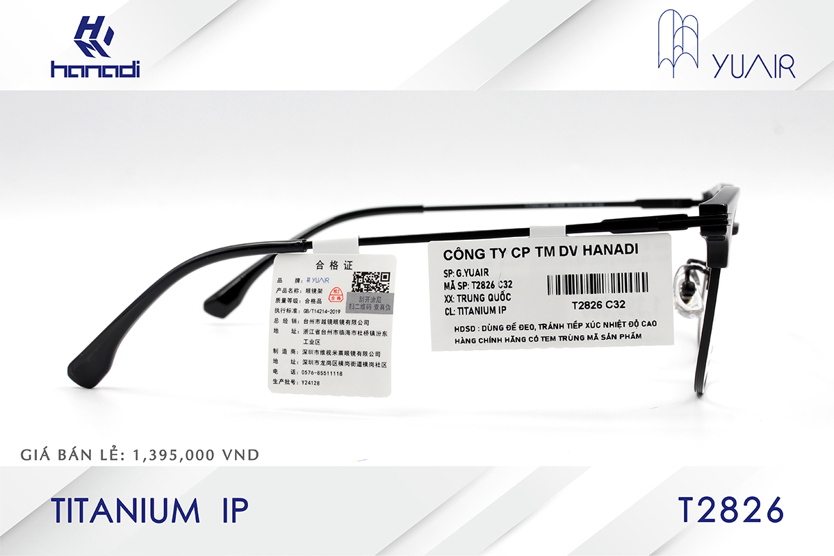 GỌNG TITANIUM YUAIR T2826