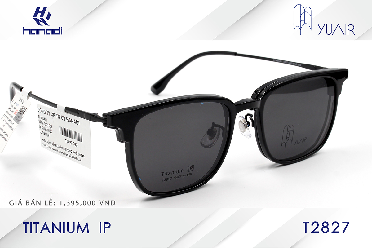 GỌNG TITANIUM YUAIR T2827