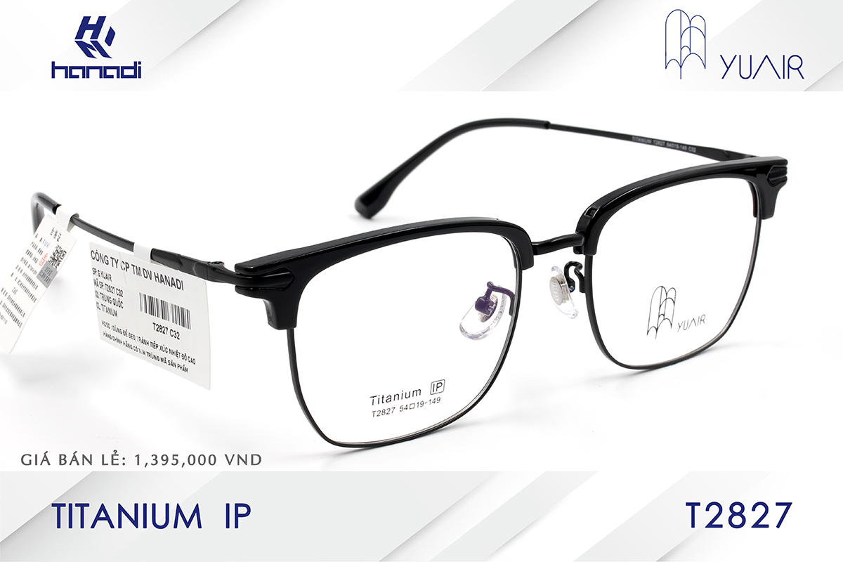 GỌNG TITANIUM YUAIR T2827