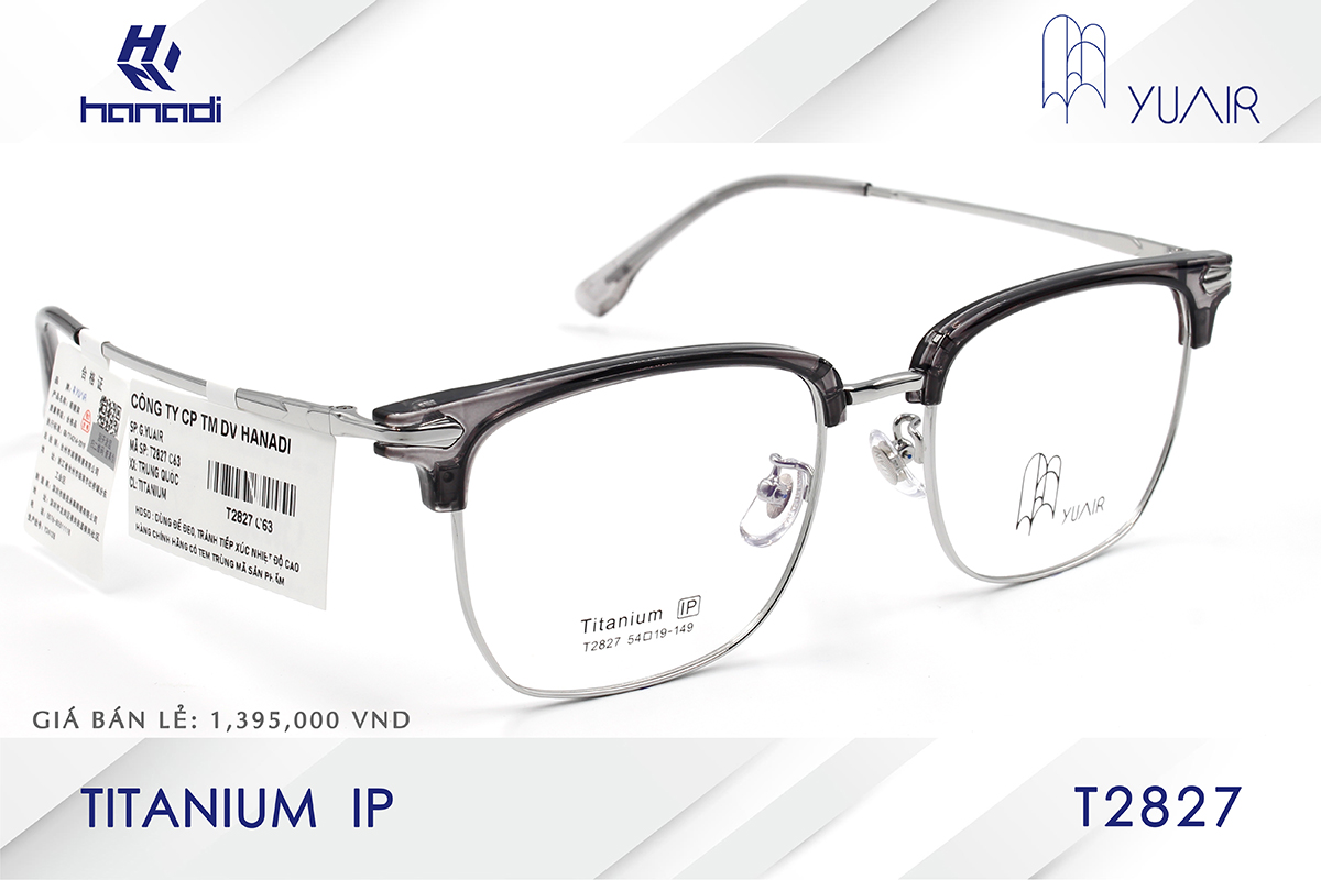 GỌNG TITANIUM YUAIR T2827