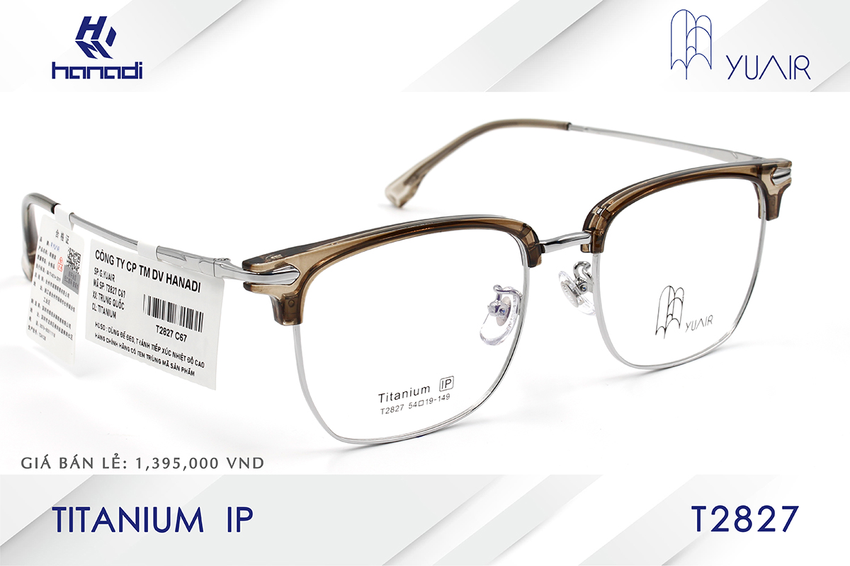 GỌNG TITANIUM YUAIR T2827