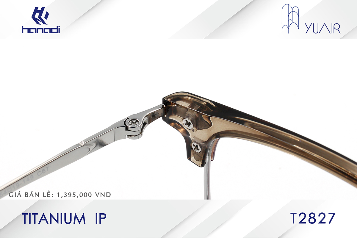 GỌNG TITANIUM YUAIR T2827