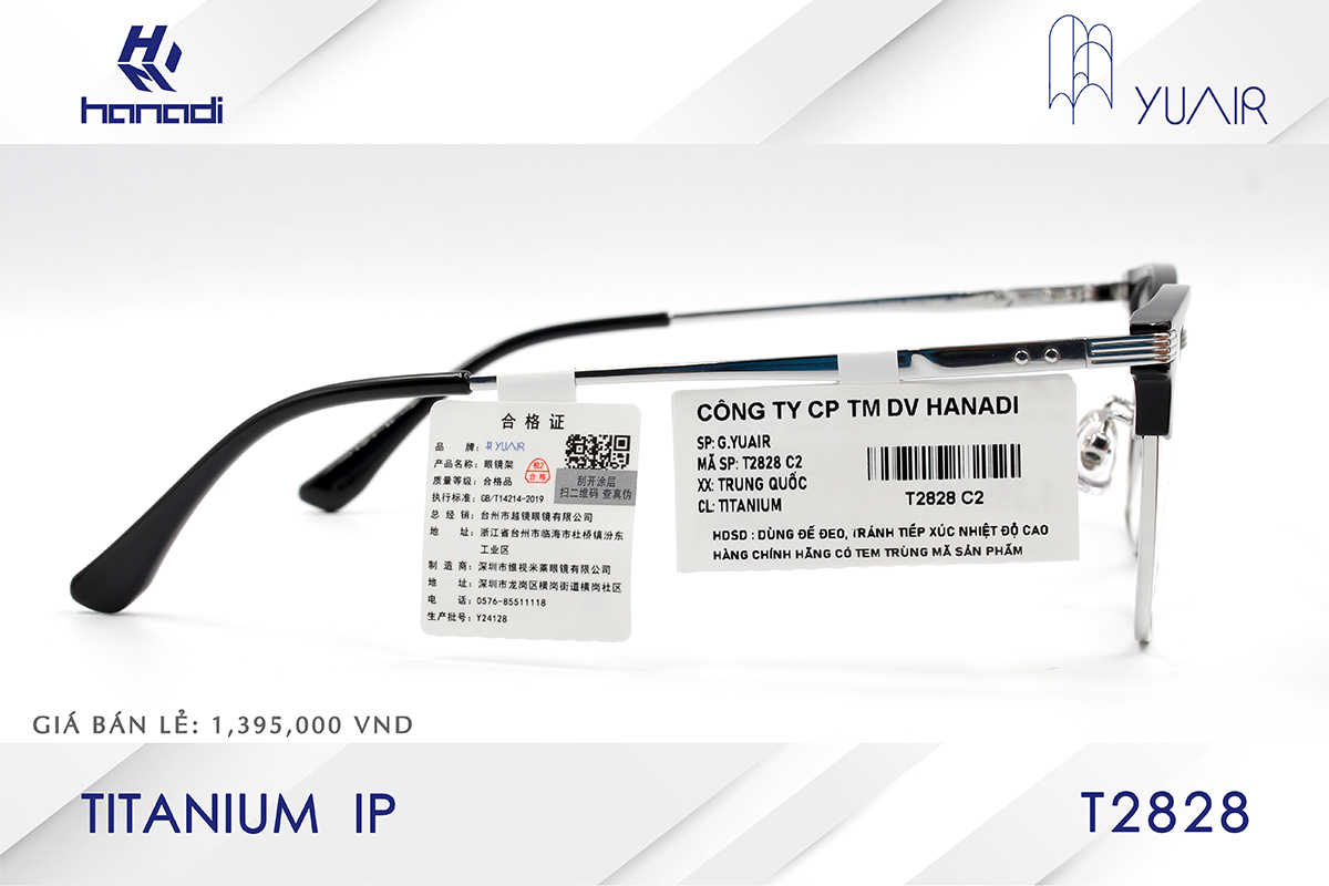 GỌNG TITANIUM YUAIR T2828