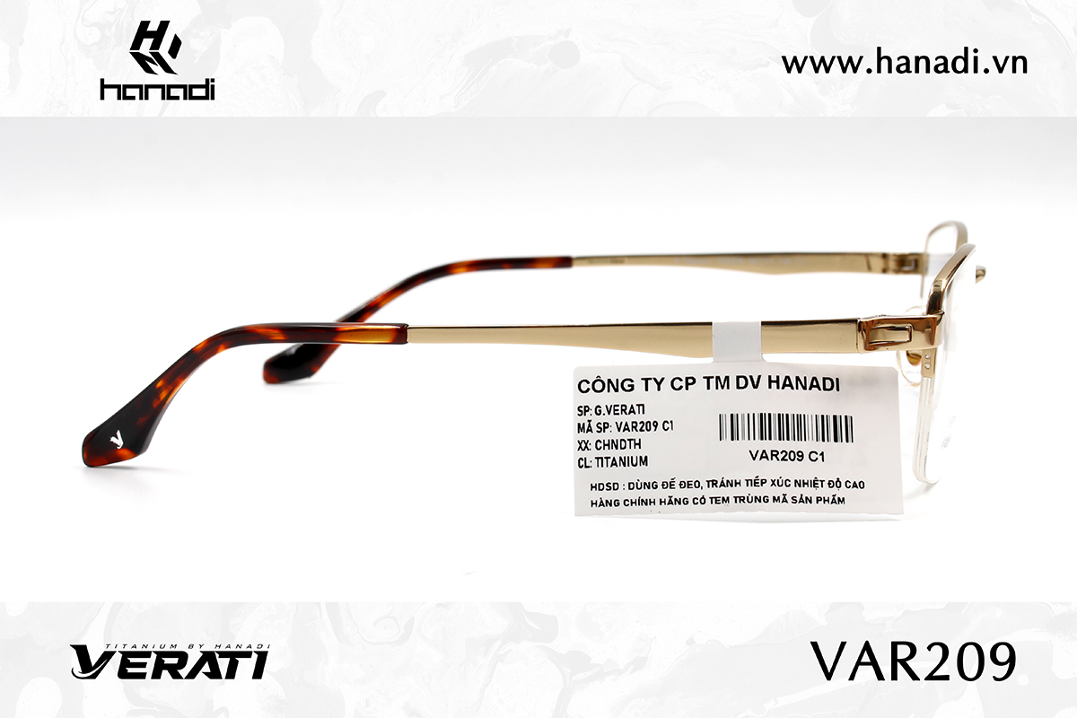 GỌNG TITANIUM VERATI VAR209