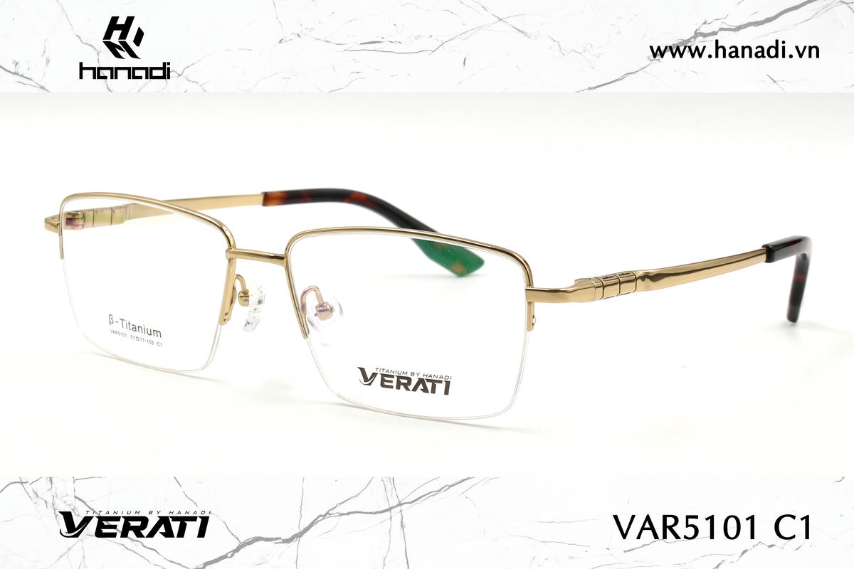 GỌNG TITANIUM VERATI VAR5101