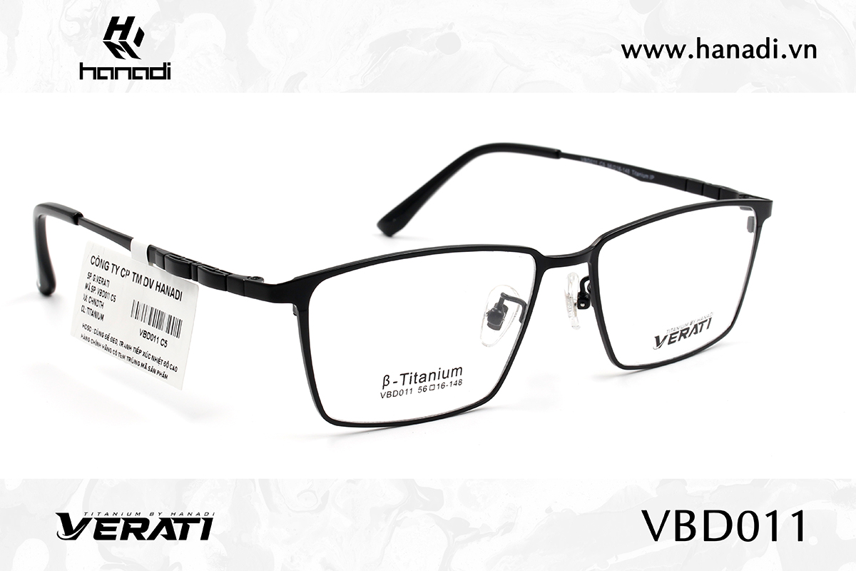 GỌNG TITANIUM VERATI VBD011