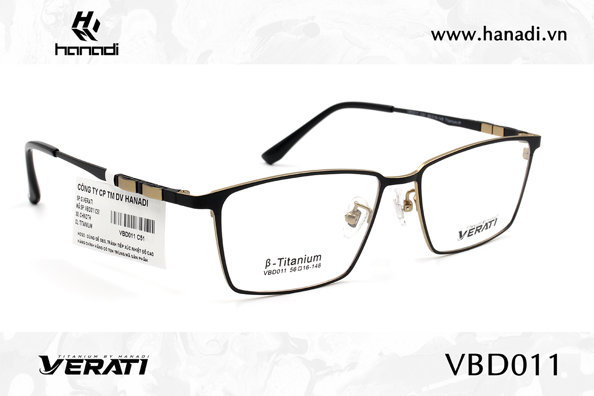 GỌNG TITANIUM VERATI VBD011