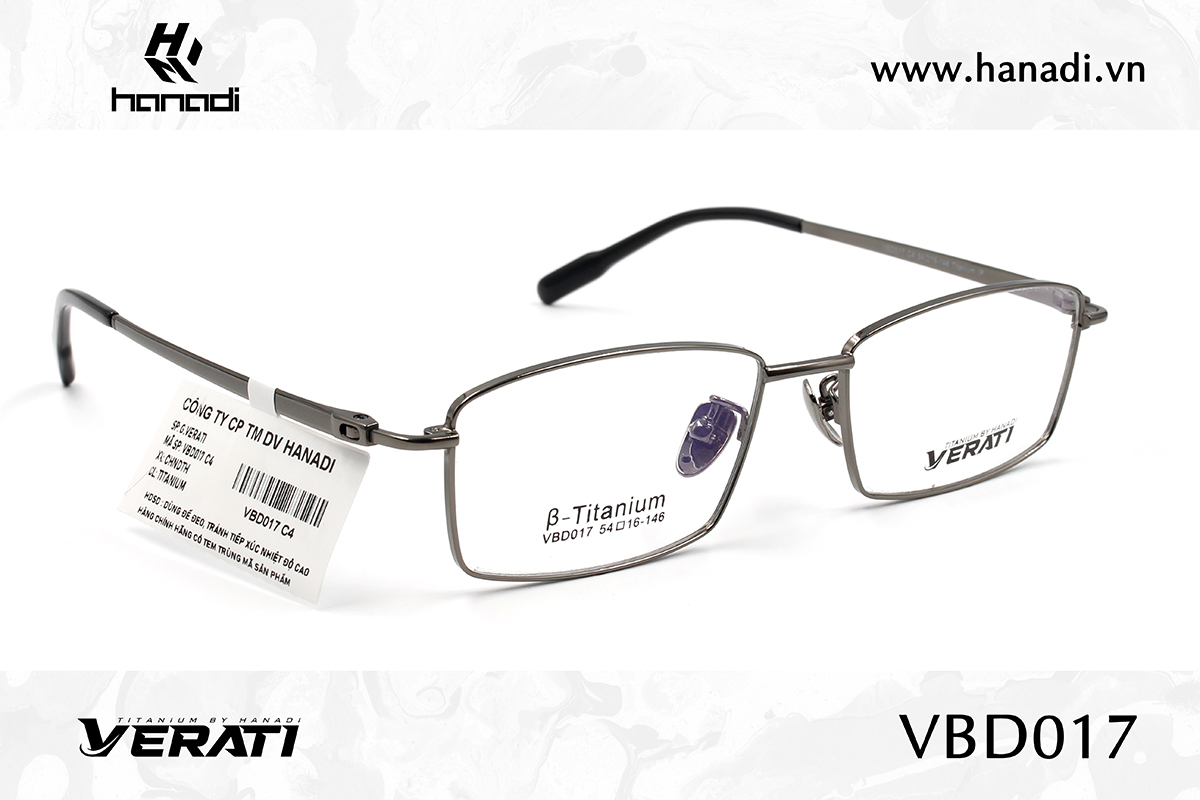 GỌNG TITANIUM VERATI VBD017