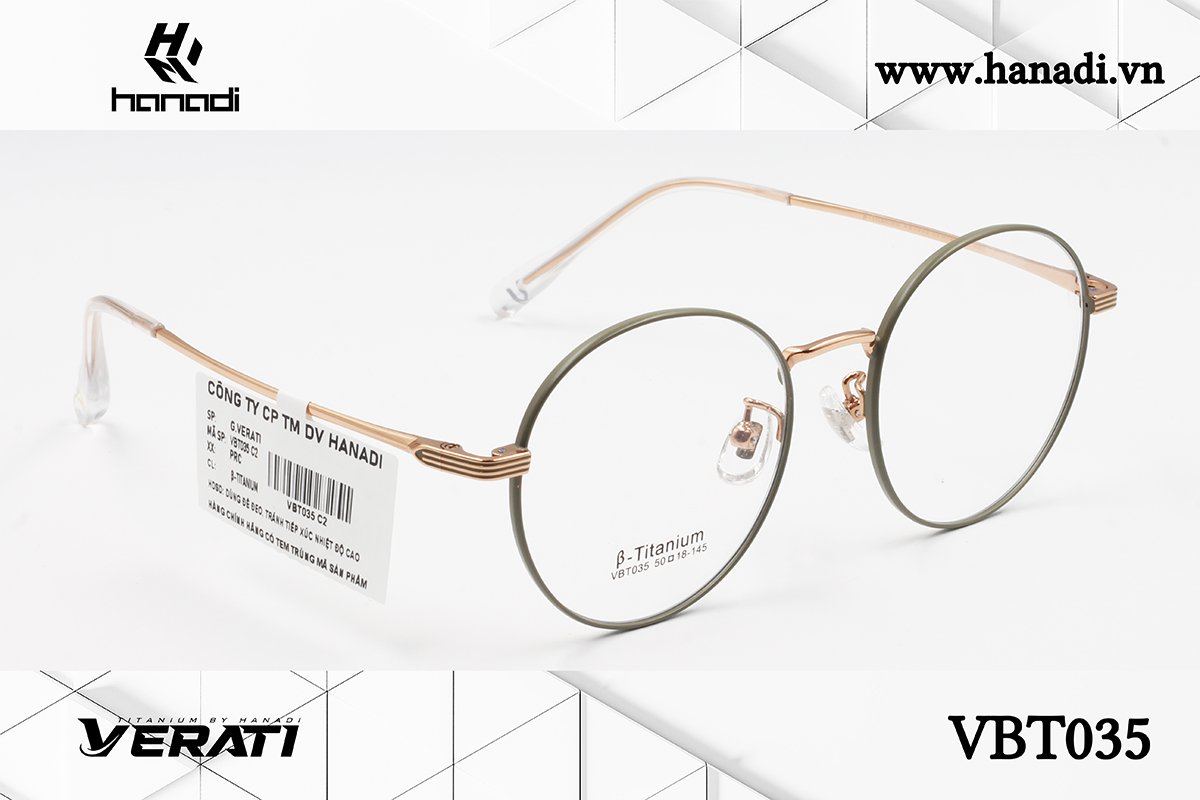 GỌNG TITANIUM VERATI VBT035