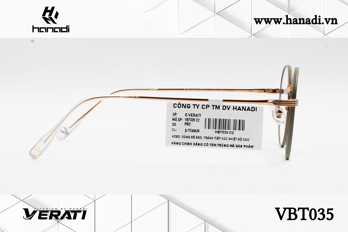 GỌNG TITANIUM VERATI VBT035