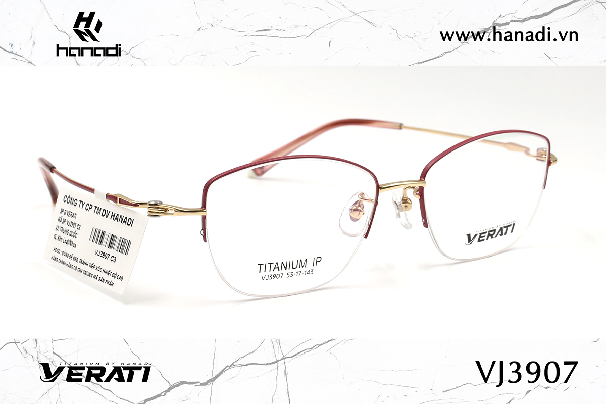 GỌNG TITANIUM VERATI VJ3907
