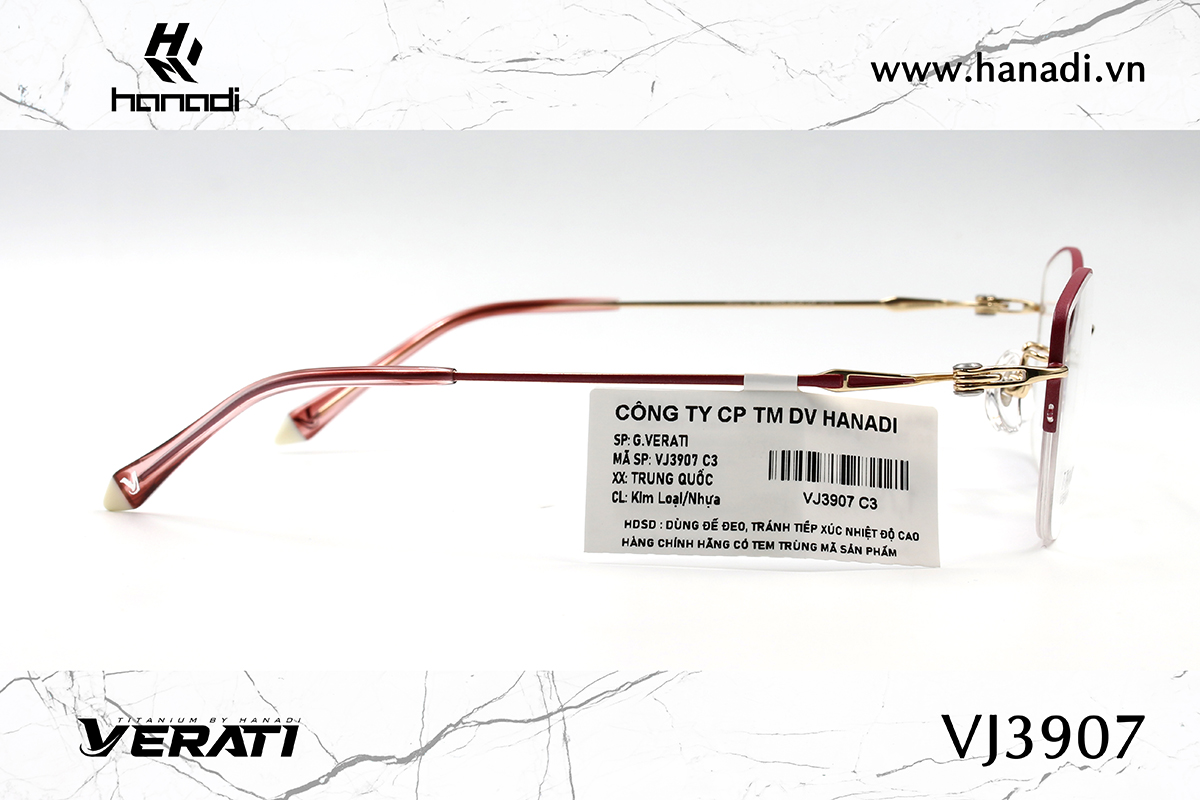 GỌNG TITANIUM VERATI VJ3907