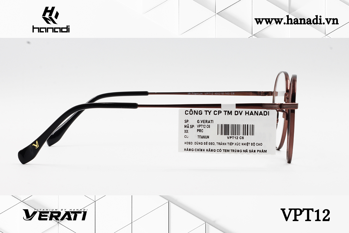 GỌNG TITANIUM VERATI VPT12