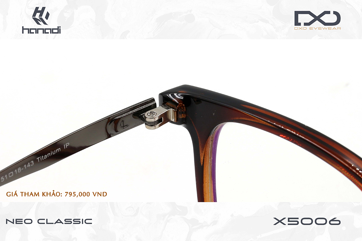 GỌNG TITANIUM DXO X5006