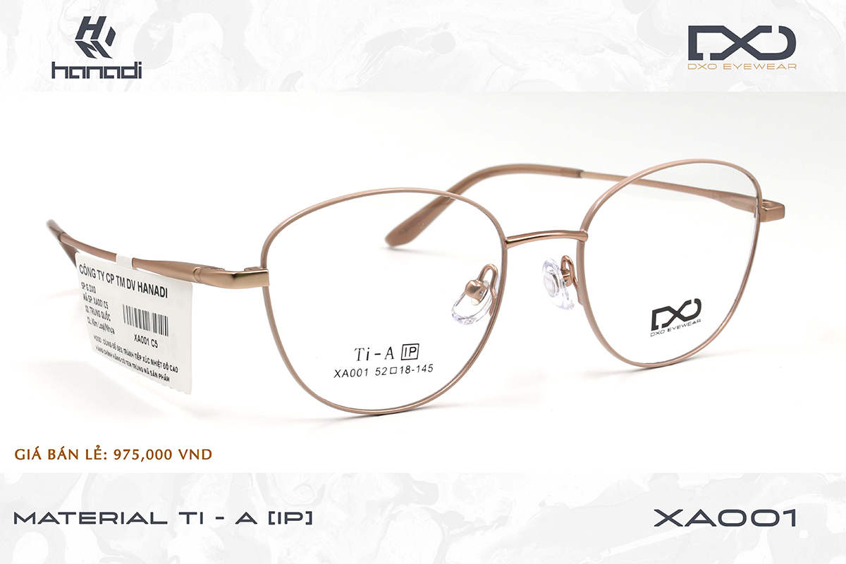 GỌNG TITANIUM ALLOY DXO XA001