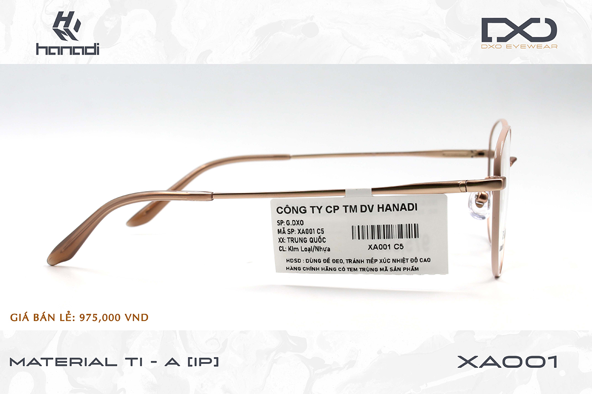 GỌNG TITANIUM ALLOY DXO XA001