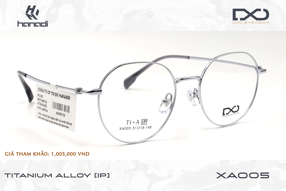 GỌNG TITANIUM ALLOY DXO XA005