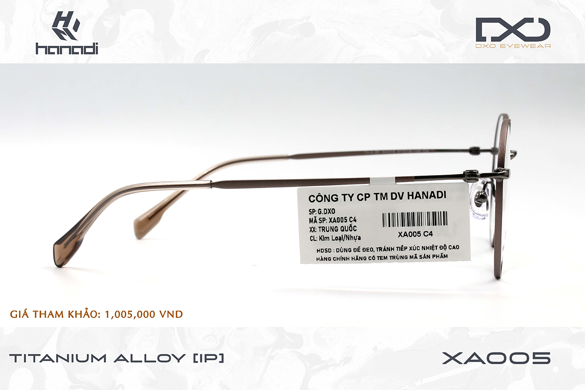GỌNG TITANIUM ALLOY DXO XA005