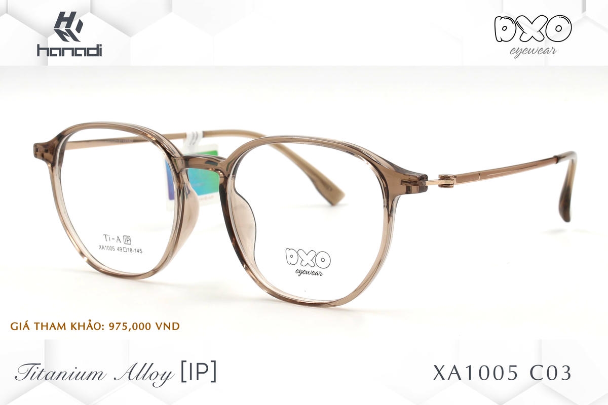 GỌNG TITANIUM ALLOY DXO XA1005