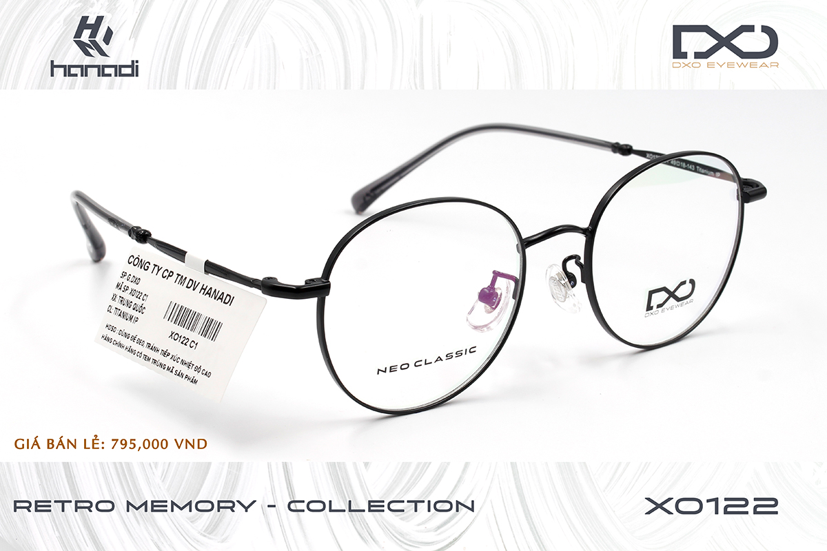GỌNG TITANIUM DXO XO122