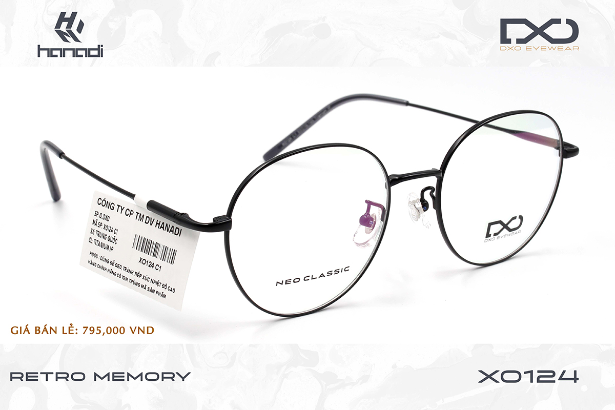 GỌNG TITANIUM DXO XO124