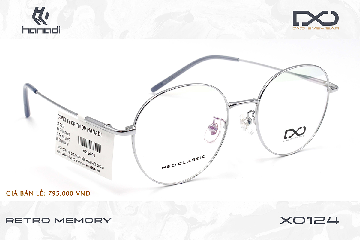 GỌNG TITANIUM DXO XO124