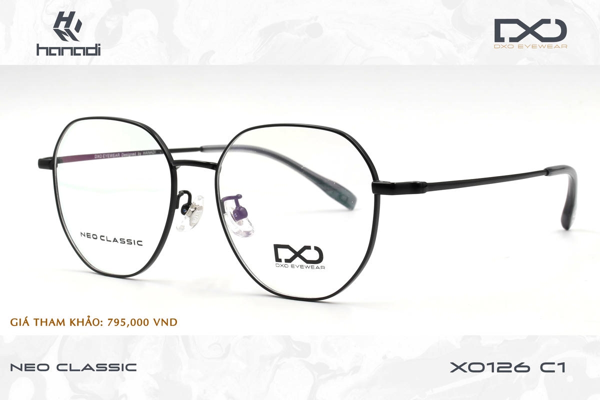 GỌNG TITANIUM DXO XO126