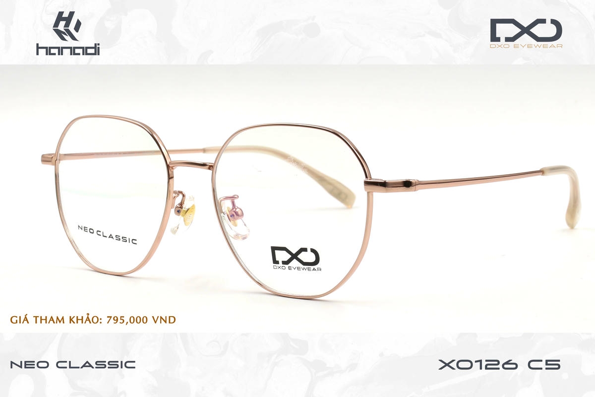GỌNG TITANIUM DXO XO126