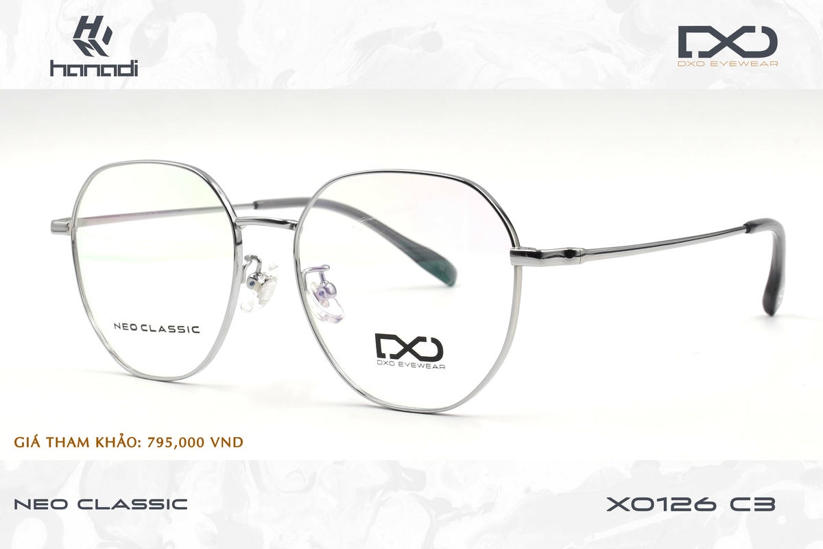 GỌNG TITANIUM DXO XO126