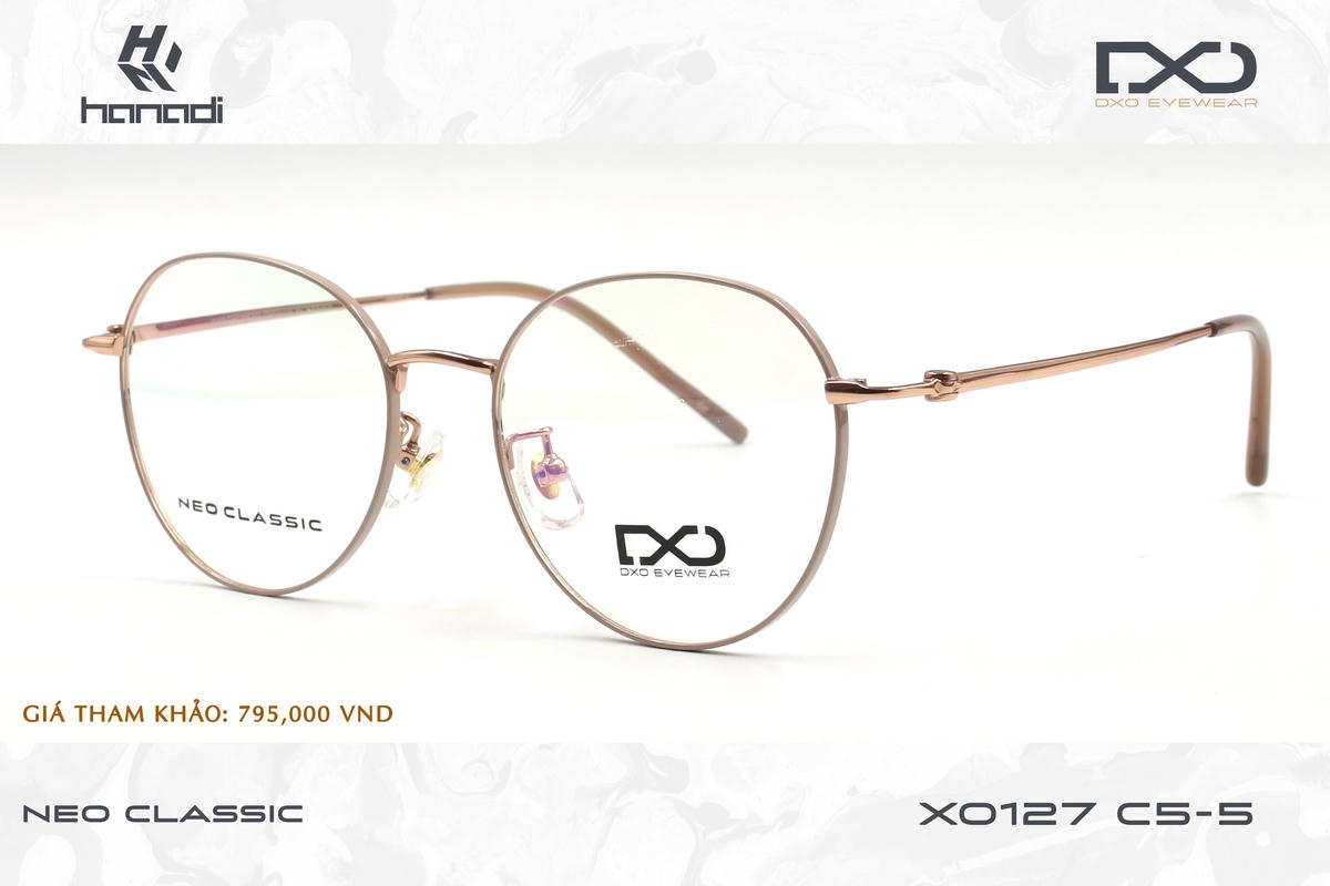 GỌNG TITANIUM DXO XO127