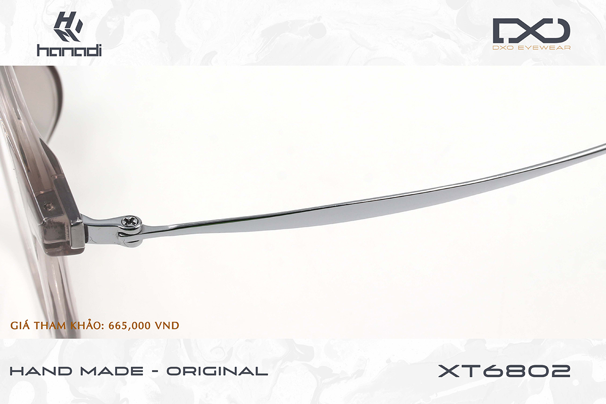 GỌNG TITANIUM ALLOY DXO XT6802