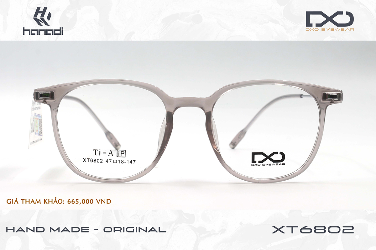 GỌNG TITANIUM ALLOY DXO XT6802