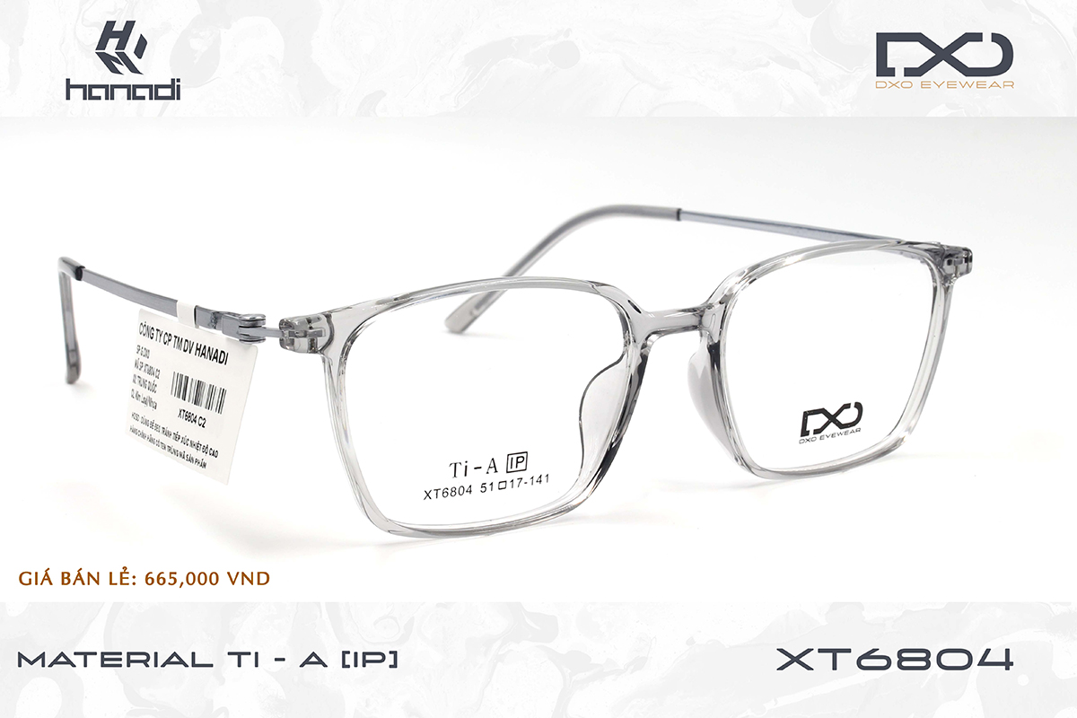 GỌNG TITANIUM ALLOY DXO XT6804