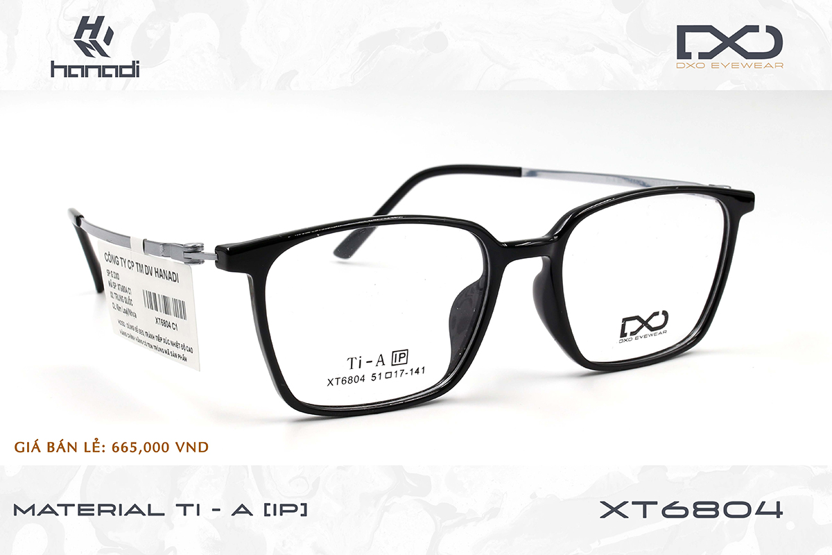 GỌNG TITANIUM ALLOY DXO XT6804
