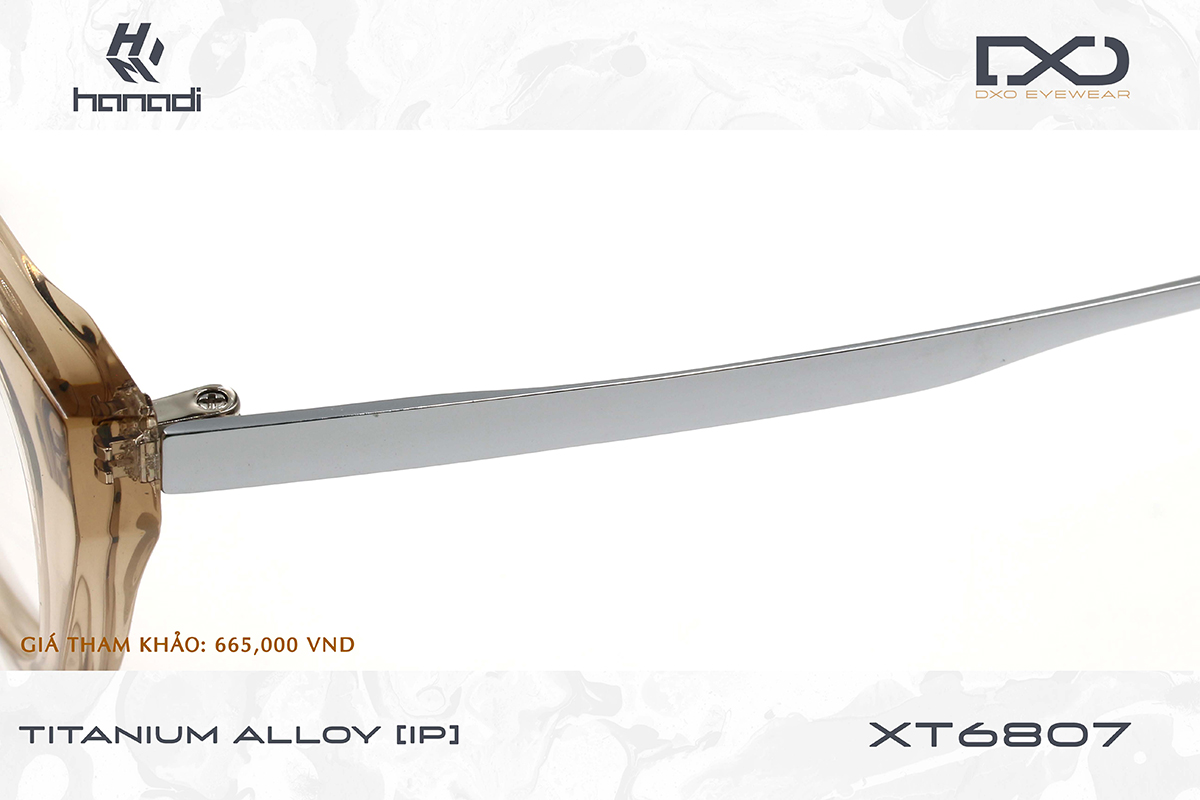 GỌNG TITANIUM ALLOY DXO XT6807