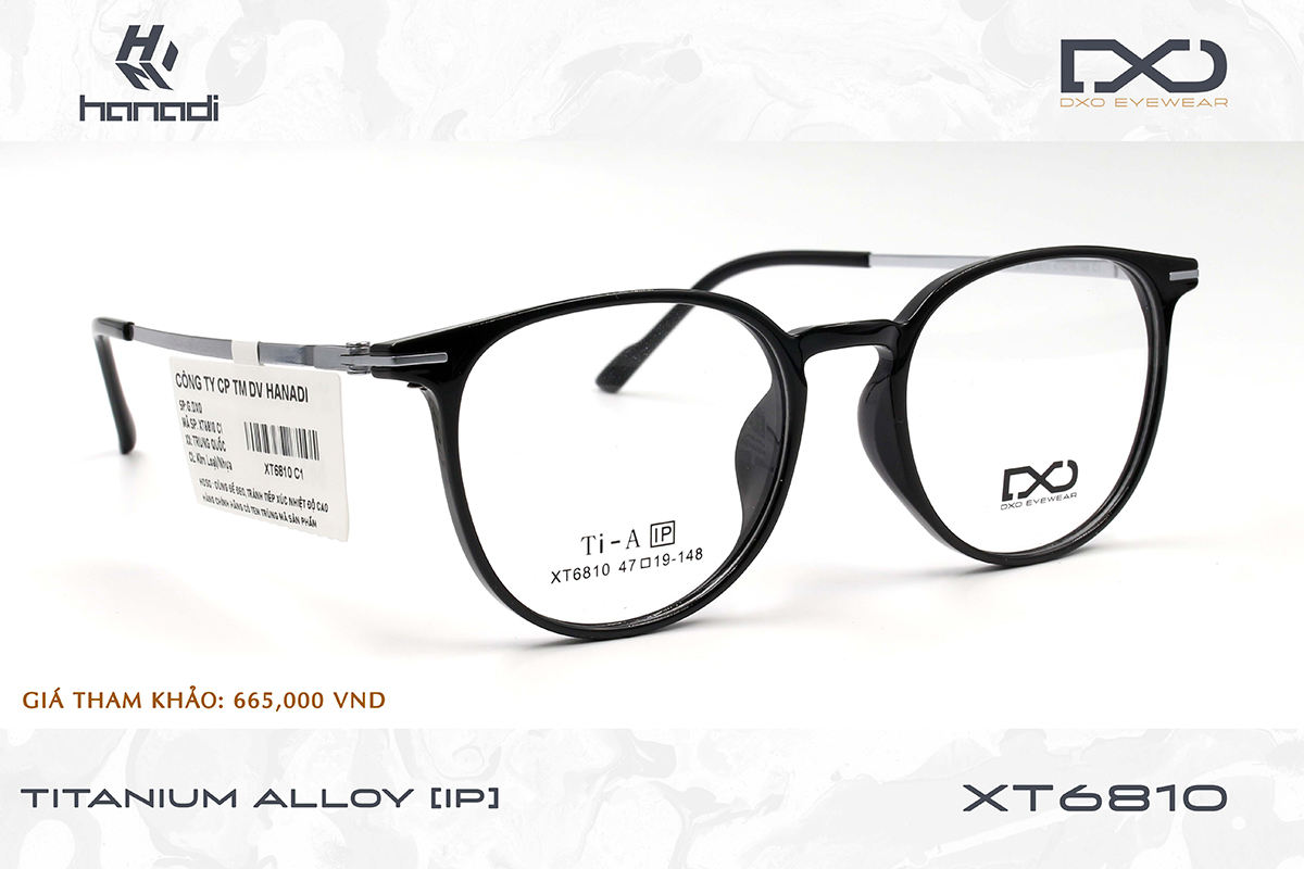 GỌNG TITANIUM ALLOY DXO XT6810