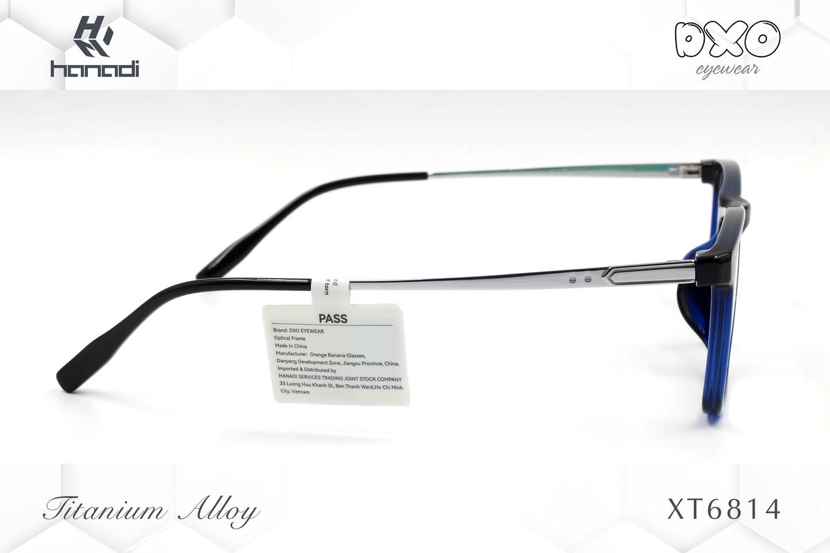 GỌNG TITANIUM ALLOY DXO XT6814