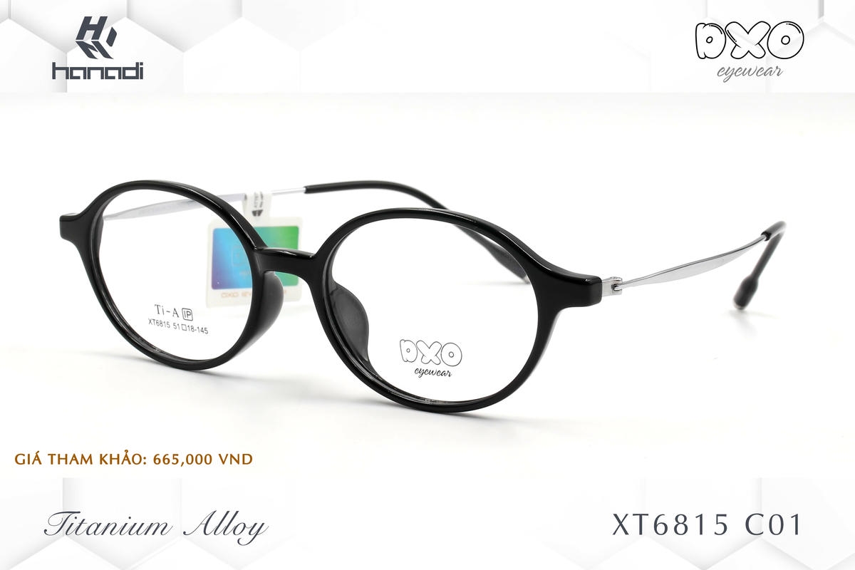 GỌNG TITANIUM ALLOY DXO XT6815