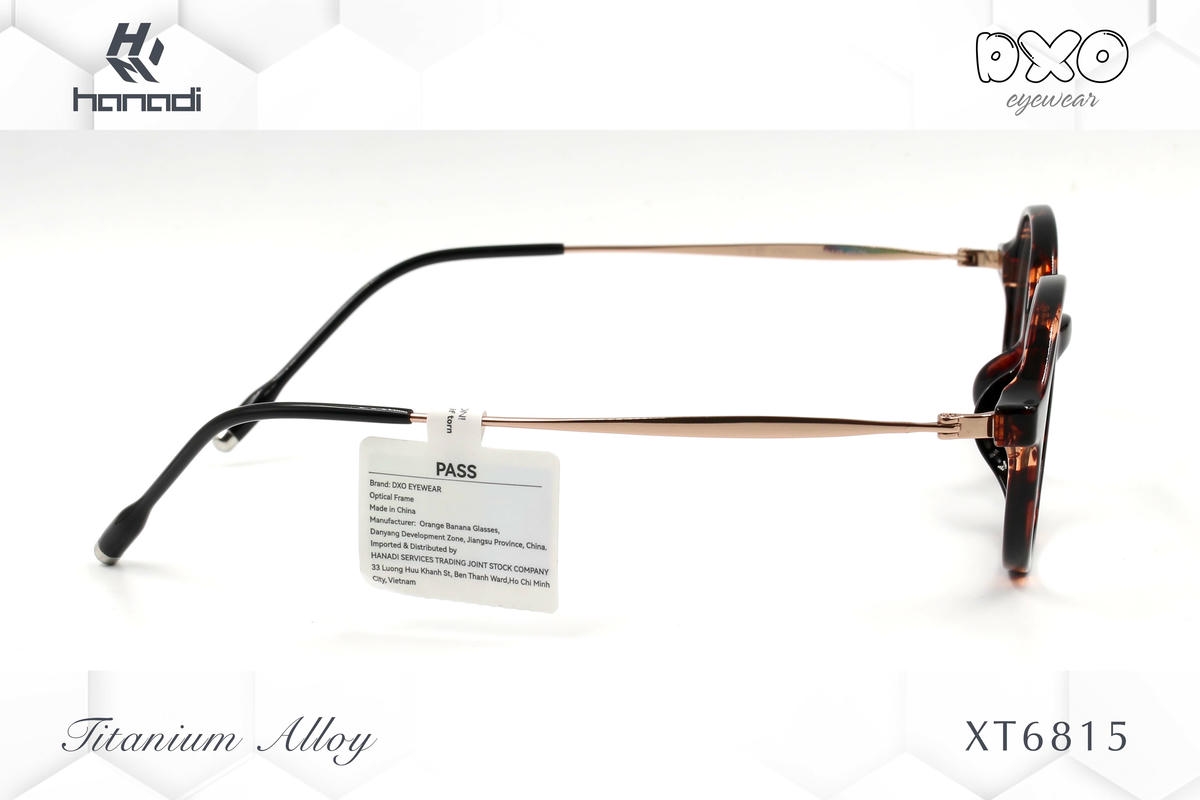 GỌNG TITANIUM ALLOY DXO XT6815