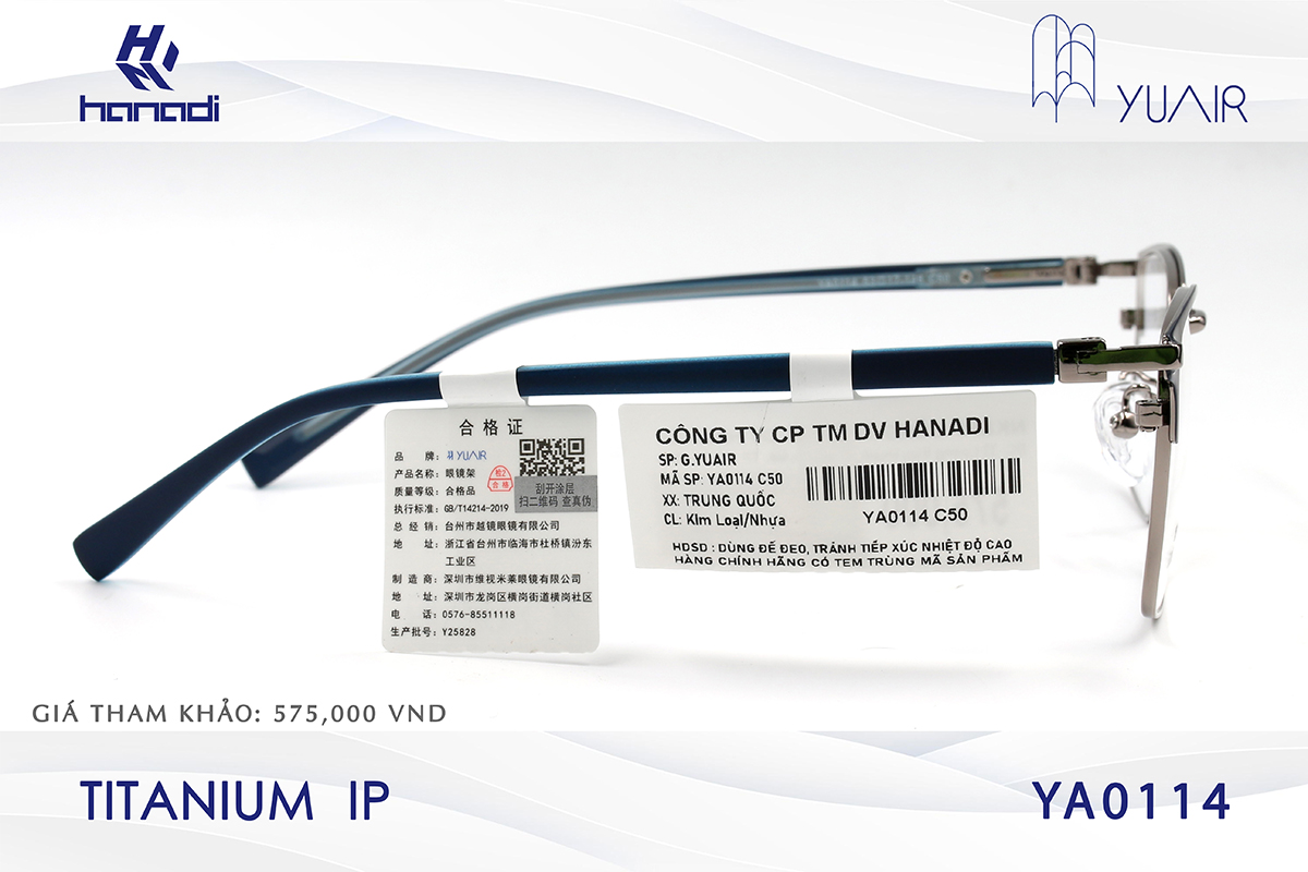 GỌNG TITANIUM YUAIR YA0114