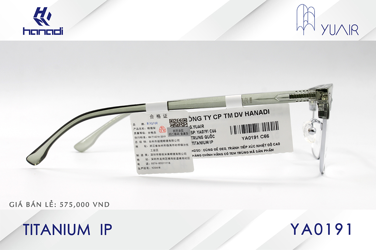 GỌNG TITANIUM YUAIR YA0191